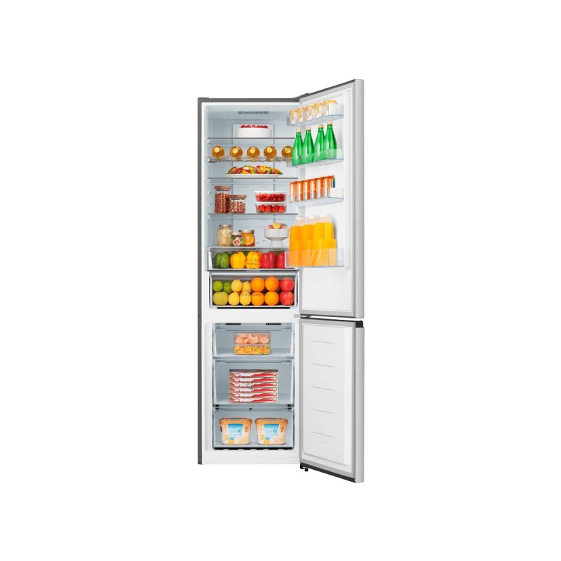 Hisense RB440N4BCE frigorifero con congelatore Libera installazione 336 L E Acciaio inossidabile