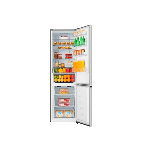Hisense RB440N4BCE frigorifero con congelatore Libera installazione 336 L E Acciaio inossidabile