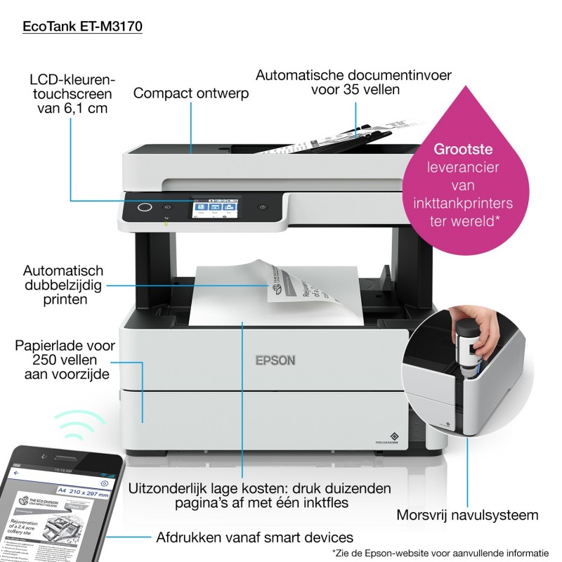 Epson EcoTank ET-M3170 monocromo