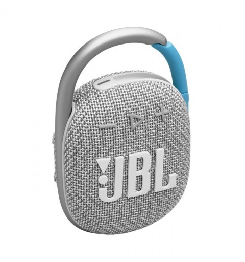 JBL Clip 4 Eco Altavoz portátil estéreo Azul, Blanco 5 W