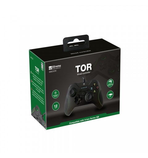Xtreme Tor Black USB Gamepad Analogue Digital Xbox Series S, Xbox Series X