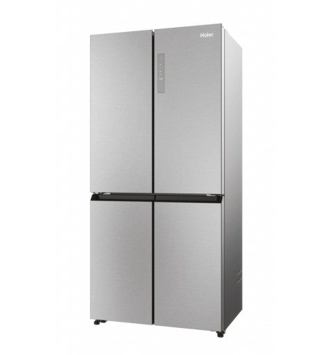 Haier Cube 83 Serie 3 HCR3818ENMM frigorifero side-by-side Libera installazione 467 L E Platino, Acciaio inossidabile