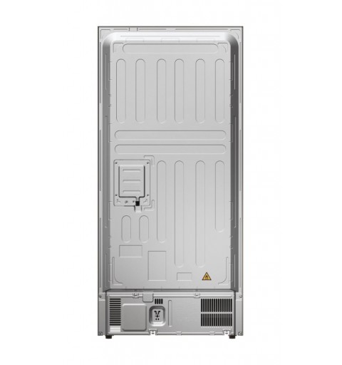 Haier Cube 83 Serie 3 HCR3818ENMM nevera puerta lado a lado Independiente 467 L E Platino, Acero inoxidable