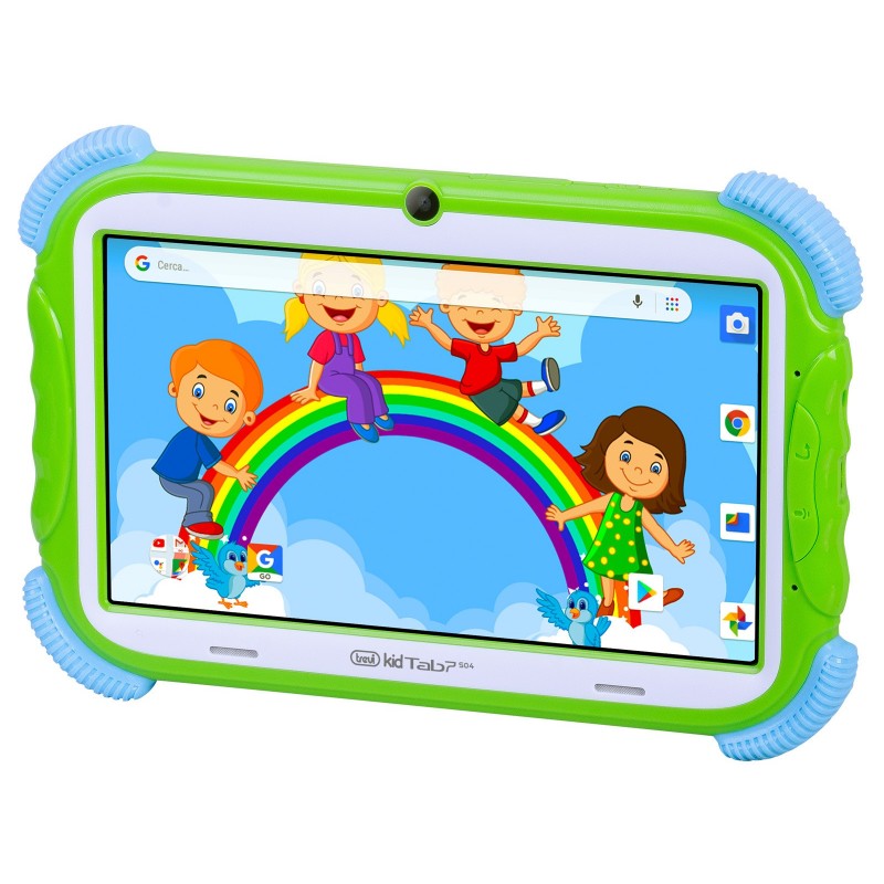 Trevi TAB KIDTAB 7 S04 16 GB 17.8 cm (7") Cortex 2 GB Wi-Fi 4 (802.11n) Android 11 Go edition Green