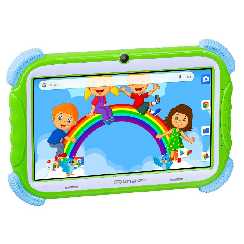 Trevi TAB KIDTAB 7 S04 16 GB 17,8 cm (7") Cortex 2 GB Wi-Fi 4 (802.11n) Android 11 Go edition Grün