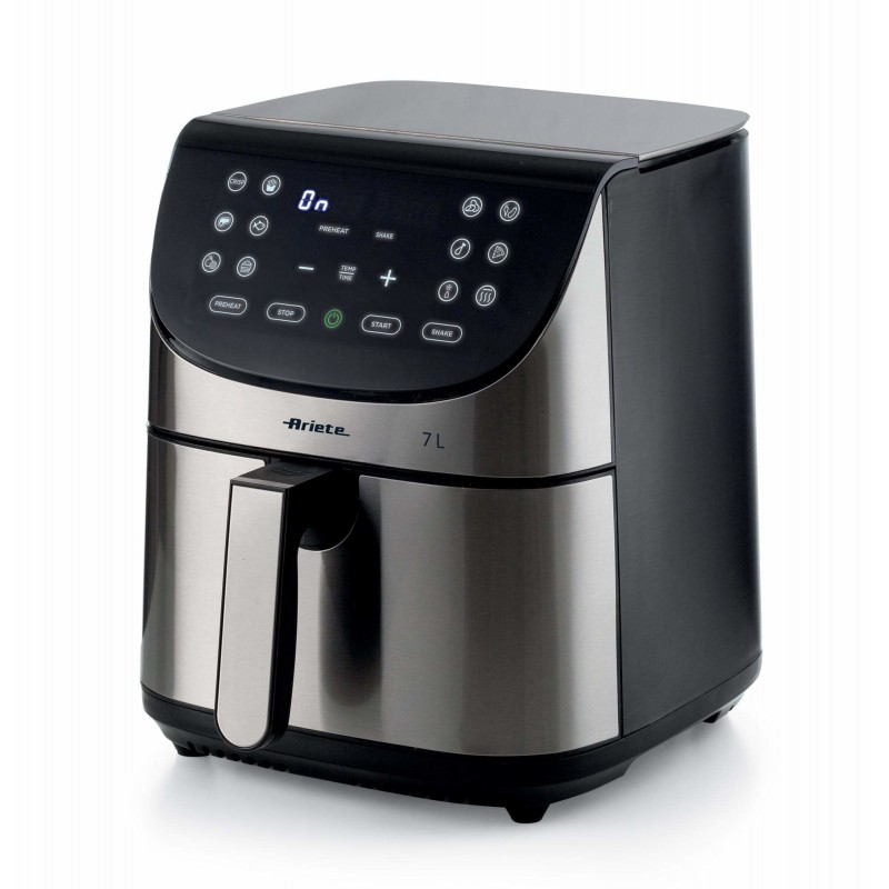 Ariete 4628 00 Single 7 L Stand-alone 1800 W Hot air fryer Stainless steel