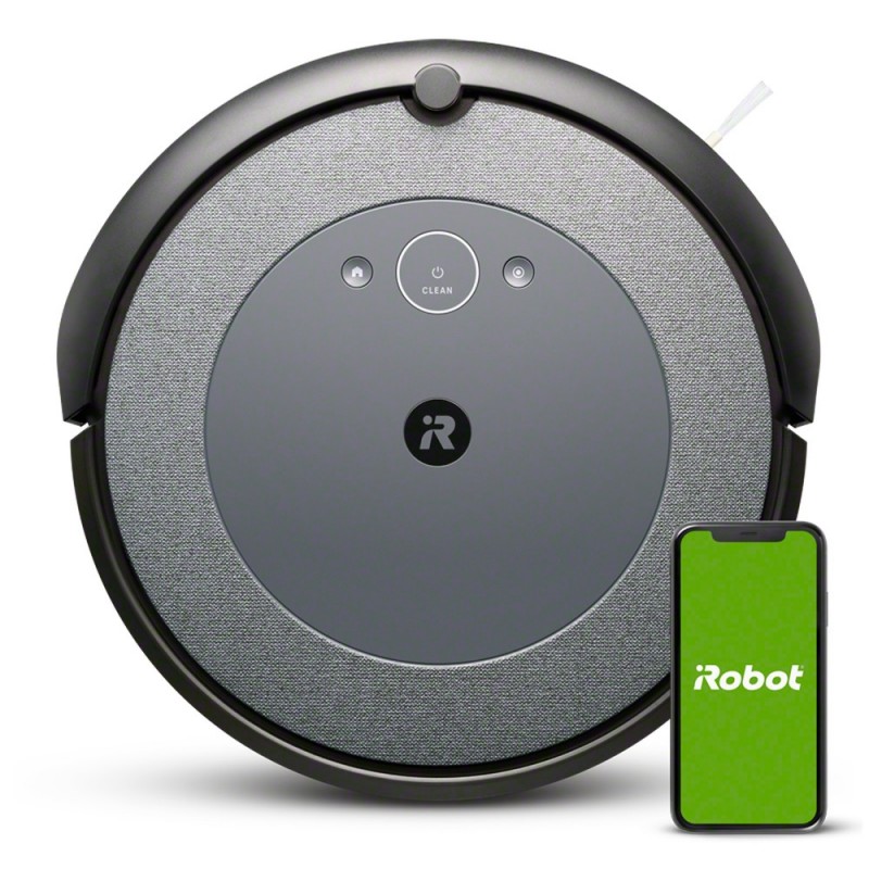 iRobot Roomba i5 robot aspirateur Sac à poussière Noir, Gris iRobot Roomba i5 robot aspirateur Sac à poussière Noir, Gris