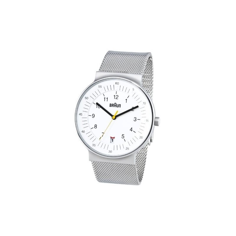 Braun BN0082 Montre bracelet Mâle Quartz Blanc