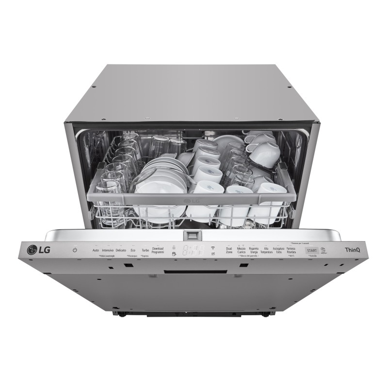 LG DB242TX.AASQEIS dishwasher Fully built-in 14 place settings D