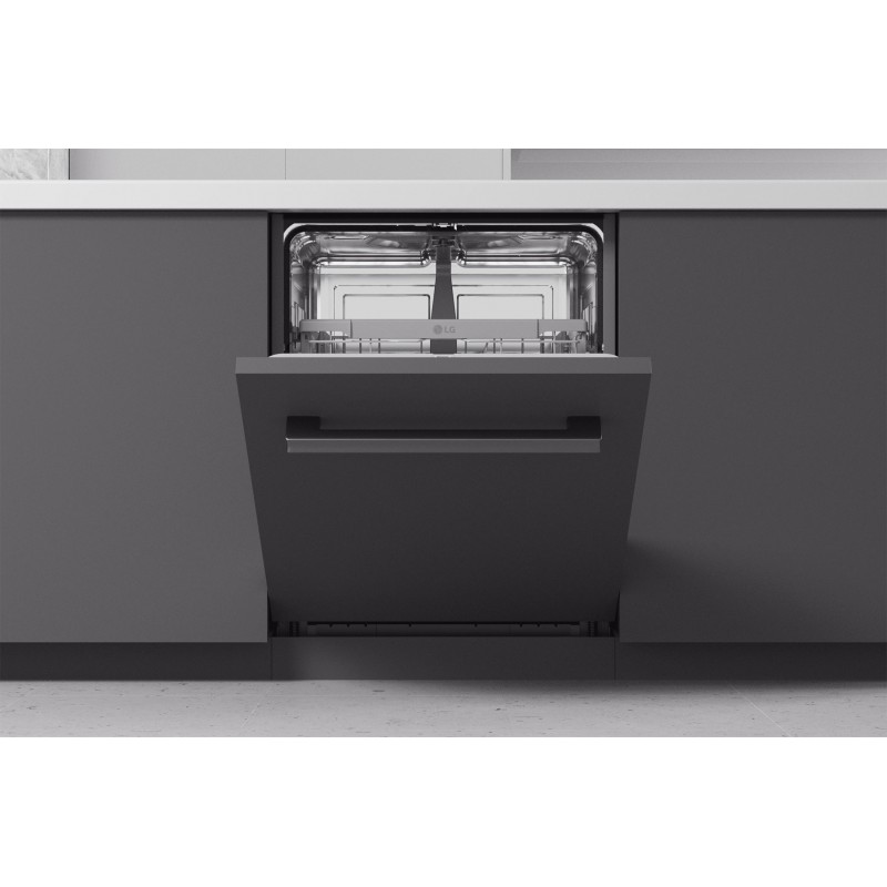 LG DB242TX.AASQEIS dishwasher Fully built-in 14 place settings D