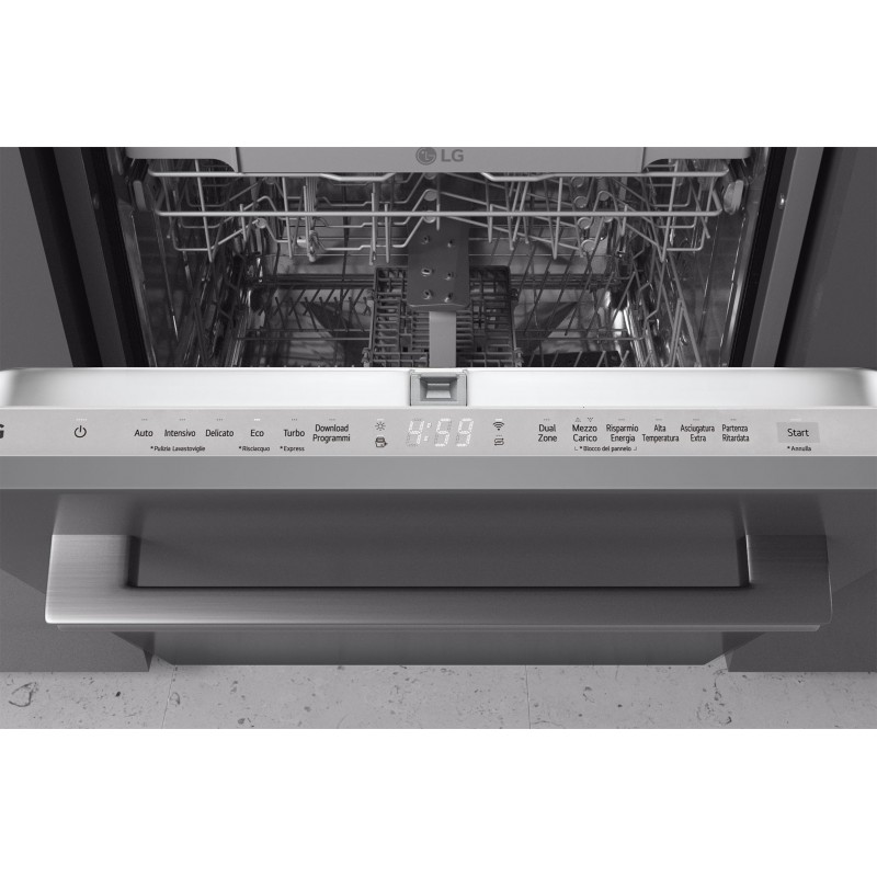 LG DB242TX.AASQEIS dishwasher Fully built-in 14 place settings D