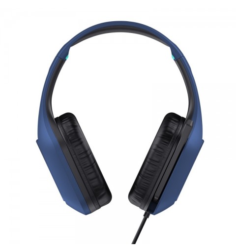 Trust GXT 415B Zirox Auriculares Alámbrico Diadema Juego Azul