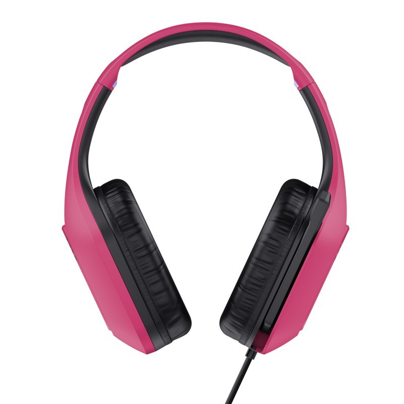 Trust GXT 415P Zirox Casque Avec fil Arceau Jouer Rose