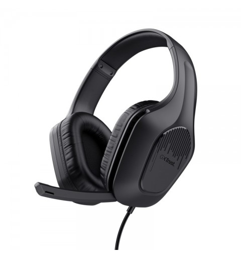 Trust GXT 415 Zirox Auriculares Alámbrico Diadema Juego Negro