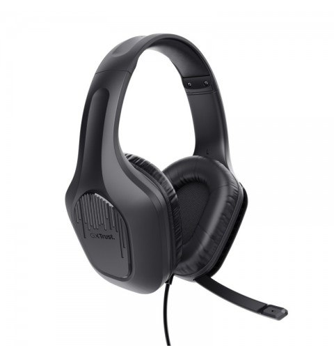 Trust GXT 415 Zirox Auriculares Alámbrico Diadema Juego Negro