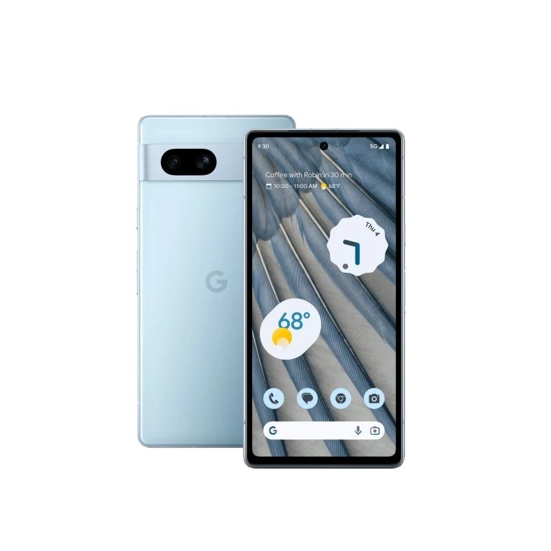 Google Pixel 7a 15,5 cm (6.1") SIM doble Android 13 5G USB Tipo C 8 GB 128 GB 4385 mAh Azul