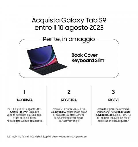 Samsung Galaxy Tab S9 SM-X710N 128 Go 27,9 cm (11") Qualcomm Snapdragon 8 Go Wi-Fi 6 (802.11ax) Android 13 Graphite