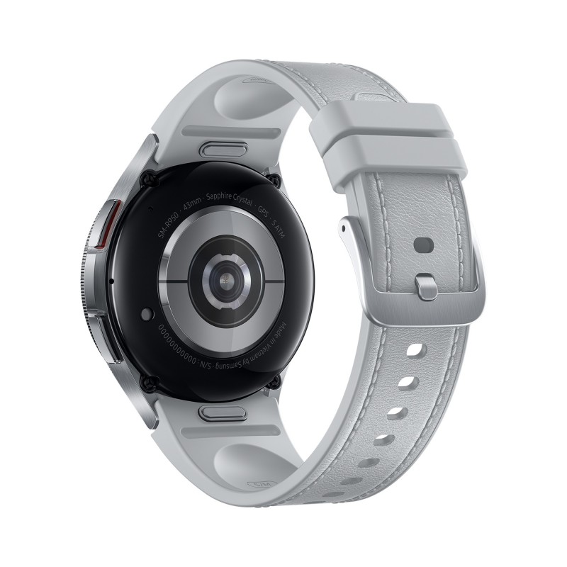 Samsung Galaxy Watch6 Classic Watch6 Classic 3,3 cm (1.3") Super AMOLED 43 mm Digital 432 x 432 Pixel Touchscreen Graphit WLAN