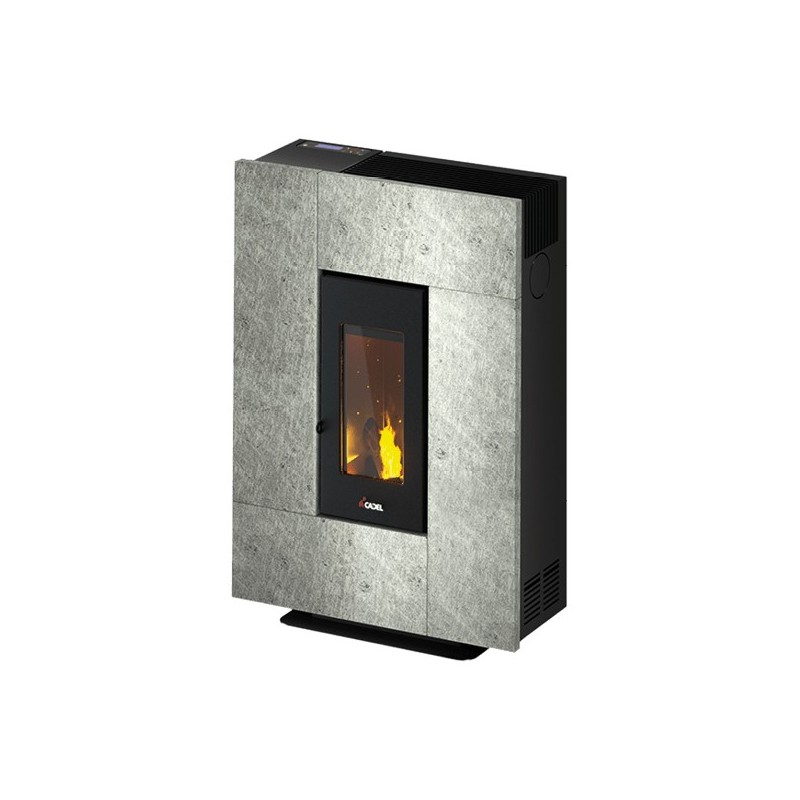 Cadel Grace 7 stove Freestanding Pellet Black, Grey