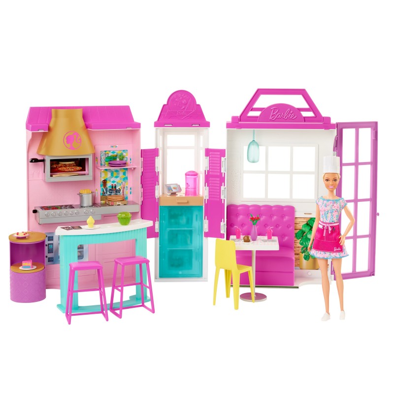 Barbie Restaurant De + Poupée