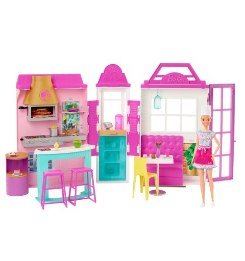 Barbie Restaurant De + Poupée