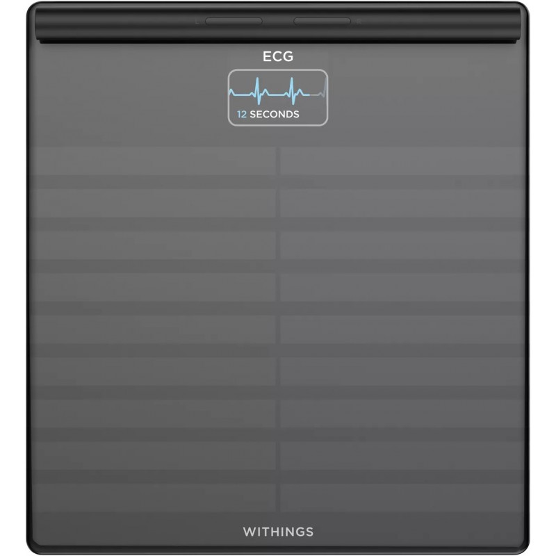 Withings BODY SCAN Plaza Negro Báscula personal electrónica