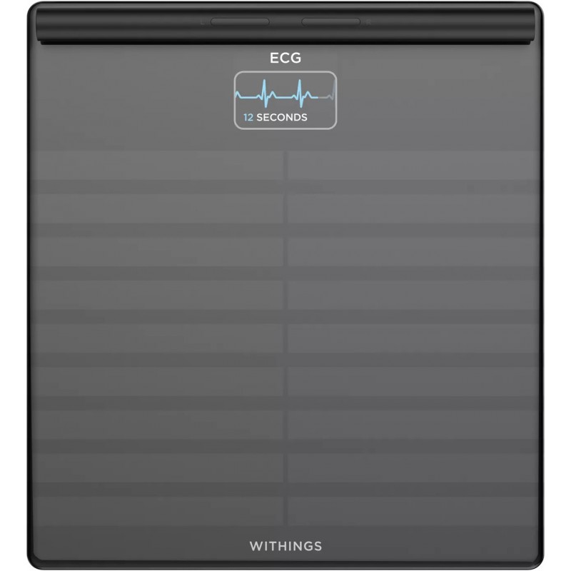 Withings BODY SCAN Plaza Negro Báscula personal electrónica