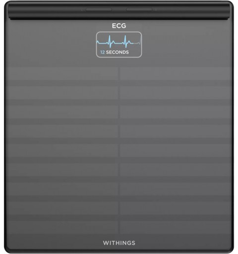 Withings BODY SCAN Plaza Negro Báscula personal electrónica