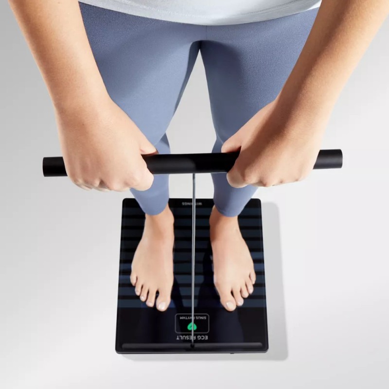 Withings BODY SCAN Quadratisch Schwarz Elektronische Personenwaage