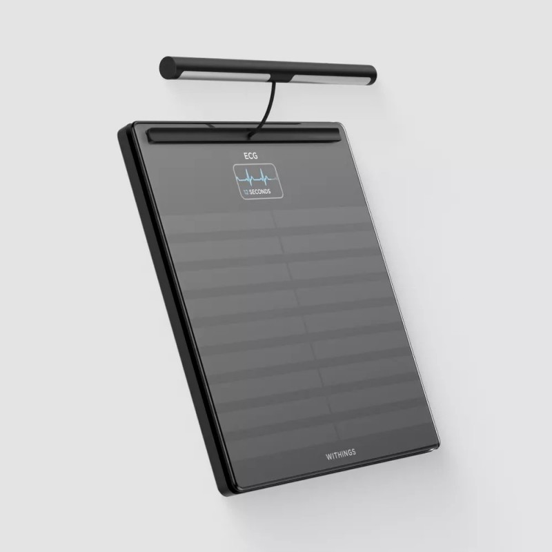 Withings BODY SCAN Plaza Negro Báscula personal electrónica