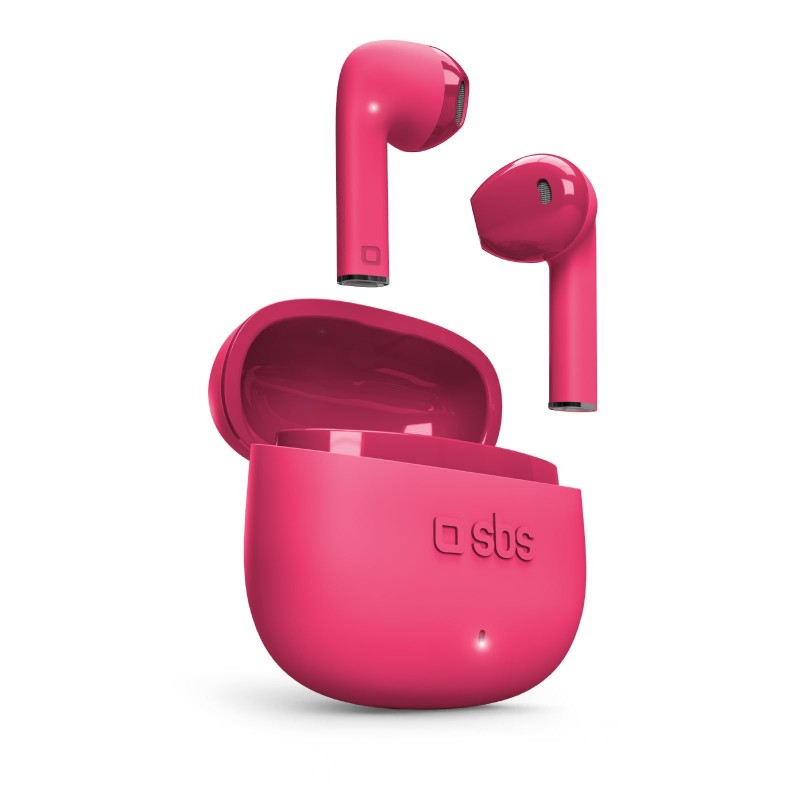 SBS One Color Casque True Wireless Stereo (TWS) Ecouteurs Appels Musique Bluetooth Rose