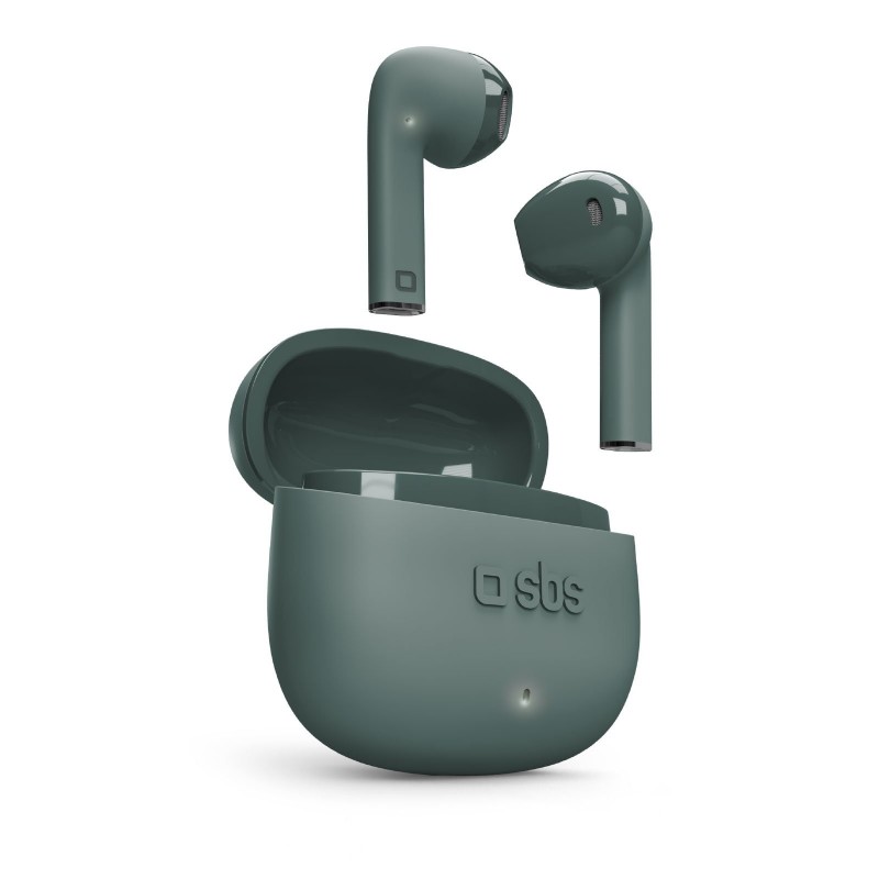 SBS One Color Kopfhörer True Wireless Stereo (TWS) im Ohr Anrufe Musik Bluetooth Grün