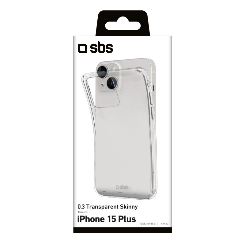 SBS TESKINIP1567T custodia per cellulare 17 cm (6.7") Cover Trasparente