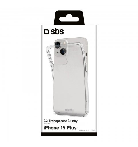 SBS TESKINIP1567T mobile phone case 17 cm (6.7") Cover Transparent