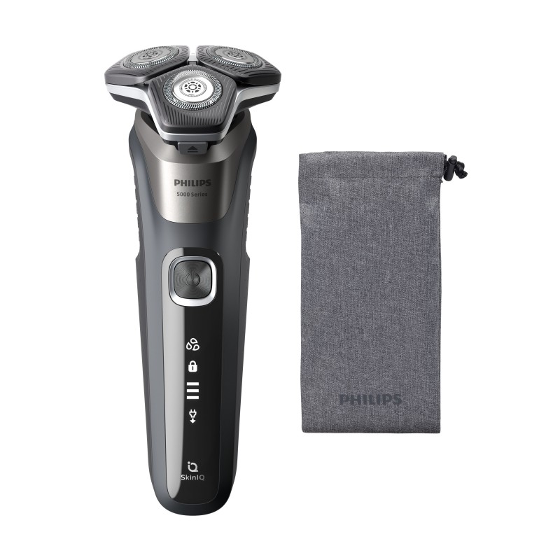 Philips SHAVER Series 5000 S5887 10 Wet and dry electric shaver and soft pouch