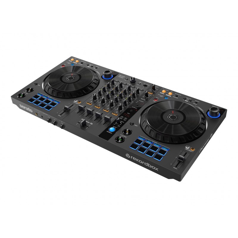 Pioneer DDJ-FLX6-GT controlador dj Controladora con opción de realizar scratch utilizando pistas de cintas de casete 4 canales