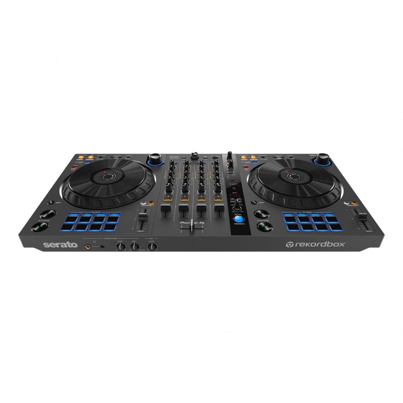 Pioneer DDJ-FLX6-GT DJ-Controller Magnetband-Scratcher 4 Kanäle Graphit