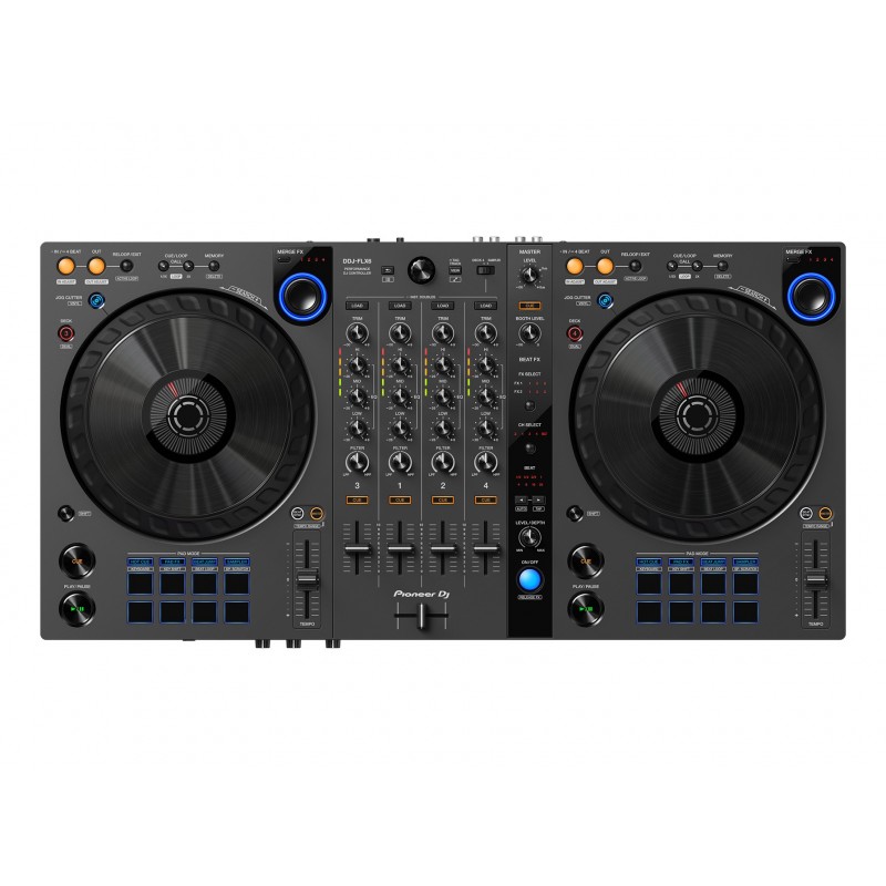 Pioneer DDJ-FLX6-GT DJ controller Magnetic tape scratcher 4 channels Graphite