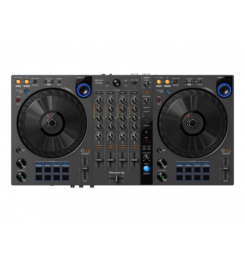 Pioneer DDJ-FLX6-GT DJ-Controller Magnetband-Scratcher 4 Kanäle Graphit