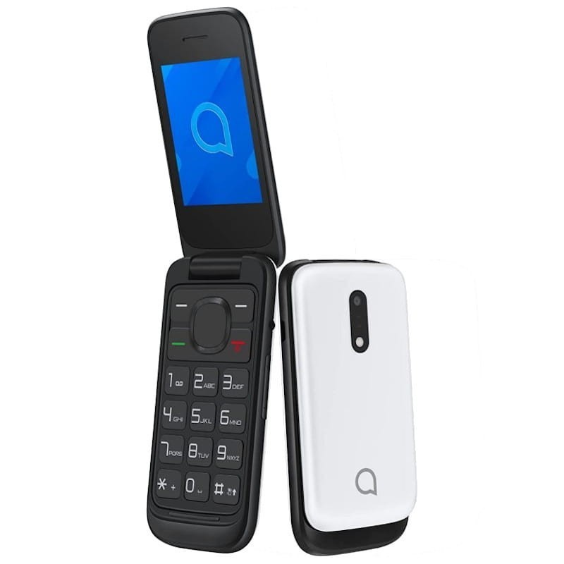 Alcatel 2057D cellulare 6,1 cm (2.4") 89 g Bianco Telefono cellulare basico