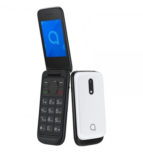 Alcatel 2057D cellulare 6,1 cm (2.4") 89 g Bianco Telefono cellulare basico
