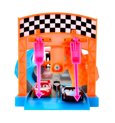 Disney Pixar Cars Glow Racers Launch & Criss-Cross Glow Race Playset