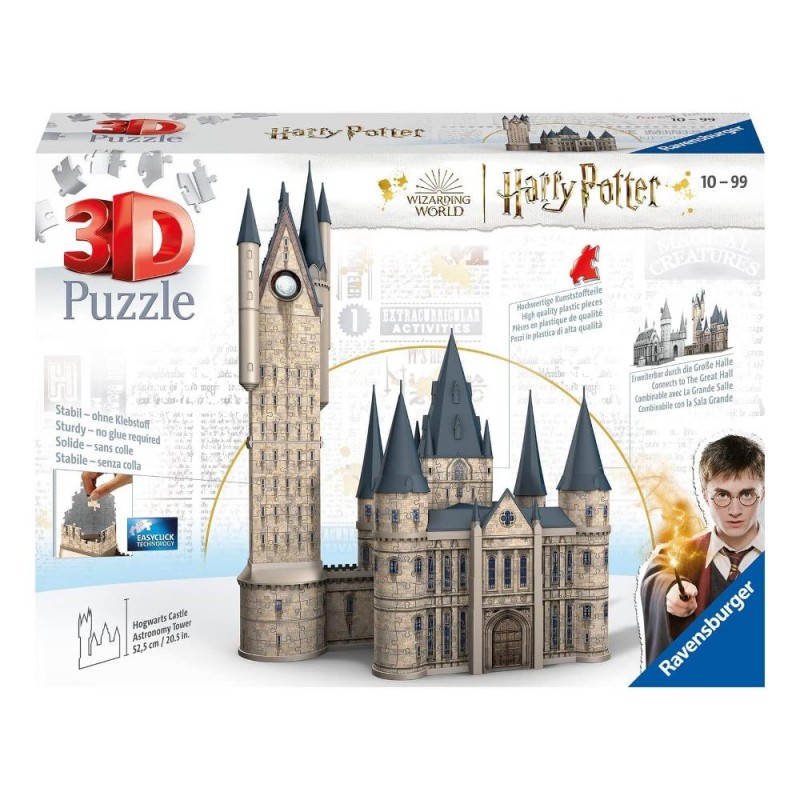 Puzzle Ravensburger 11277 3D Torre astronomica Harry Potter