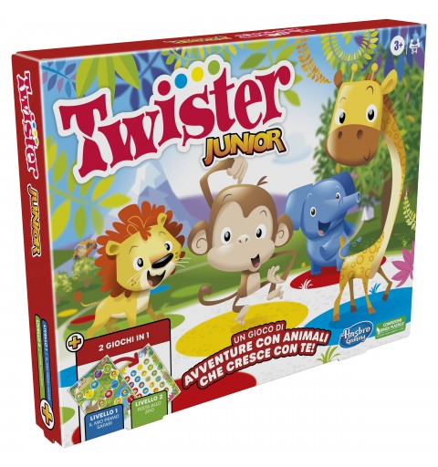 Hasbro Gaming Twister Junior Juego de mesa Viaje aventura