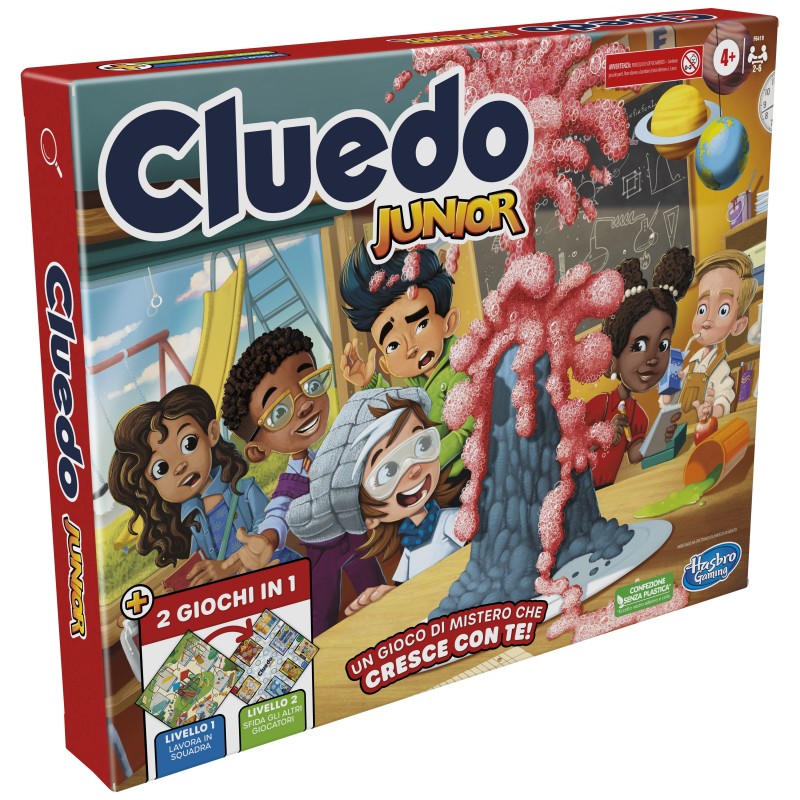 Hasbro Gaming Clue Junior Board game Deduction