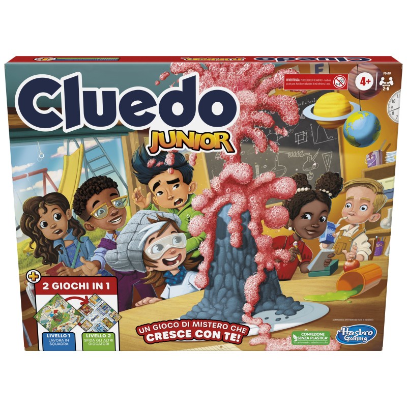 Hasbro Gaming Clue Junior Brettspiel Abzug