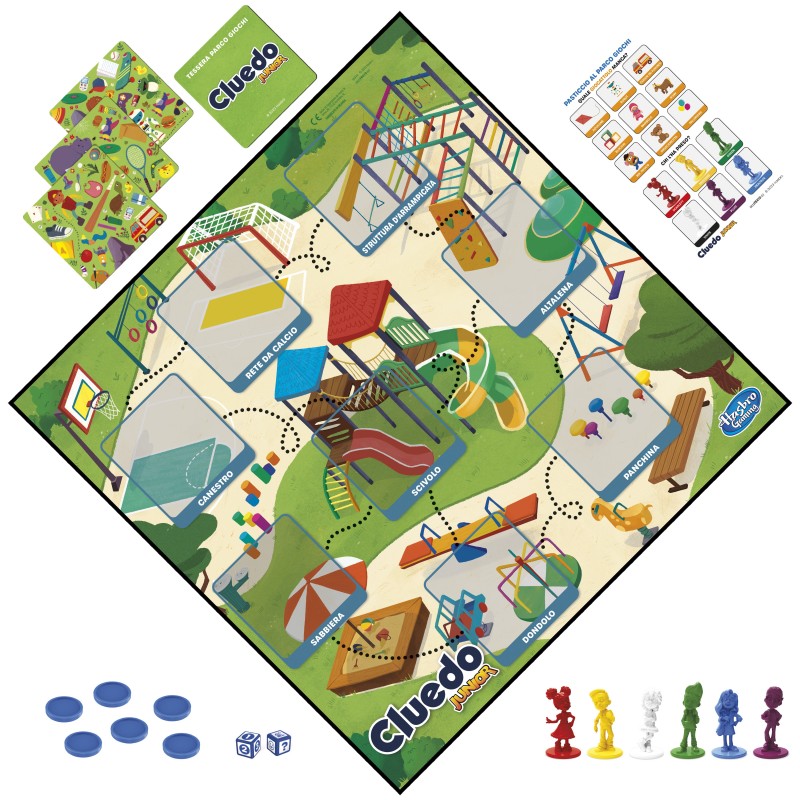 Hasbro Gaming Clue Junior Brettspiel Abzug