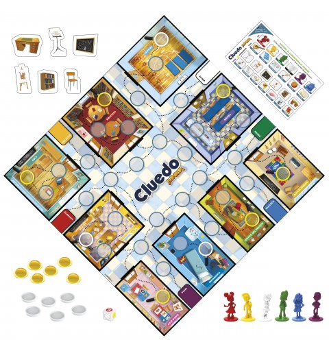 Hasbro Gaming Clue Junior Brettspiel Abzug