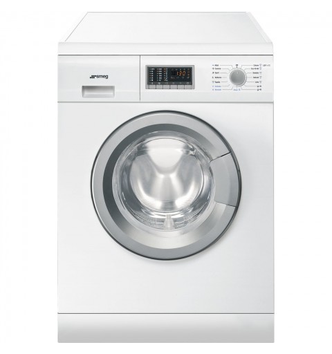 Smeg LSF147E machine à laver avec sèche linge Pose libre Charge avant Blanc E