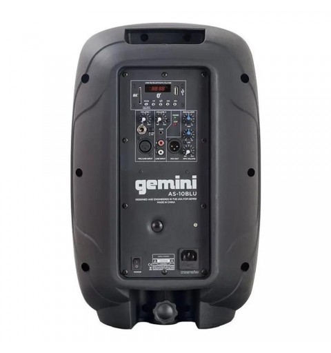 Cassa attiva Gemini 1102032 AS SERIES AS 10P BLU Black